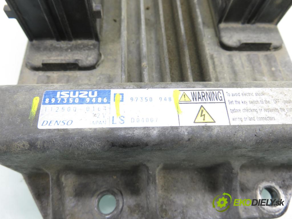OPEL MERIVA A nadwozie wielkoprzestrzenne (MPV) (X03) HB 2004 74,00 1.7 CDTI 100 - Z 17 DTH 1686,00 Riadiaca jednotka Motor 8973509486 ; 97350948 ; 1125000164
