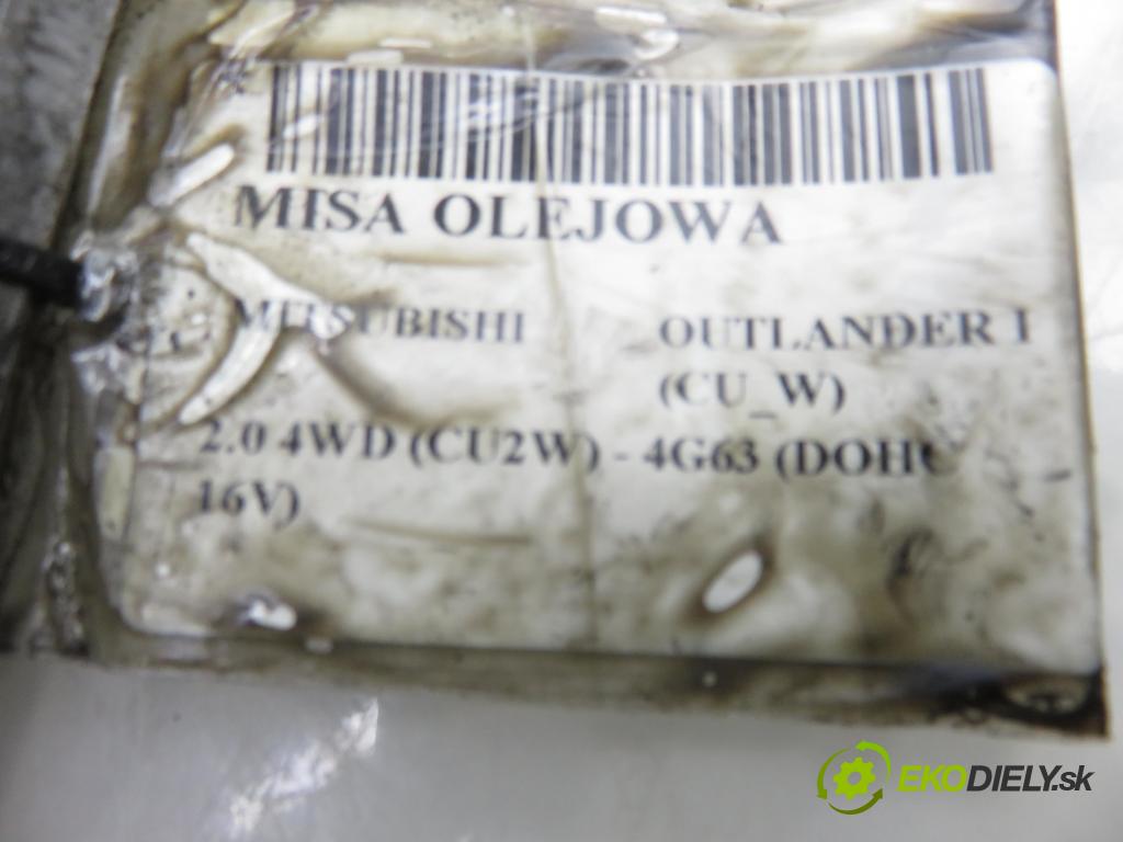 MITSUBISHI OUTLANDER I (CU_W) SUV 2002 100,00 2.0 4WD (CU2W) - 4G63 (DOHC 16V) 1997,00 Vaňa olejová  (Olejová vaňa)