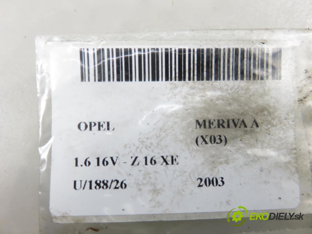 OPEL MERIVA A nadwozie wielkoprzestrzenne (MPV) (X03) MINIVAN 2003 74,00 1.6 16V - Z 16 XE 1598,00 Snímač oleja 24463474