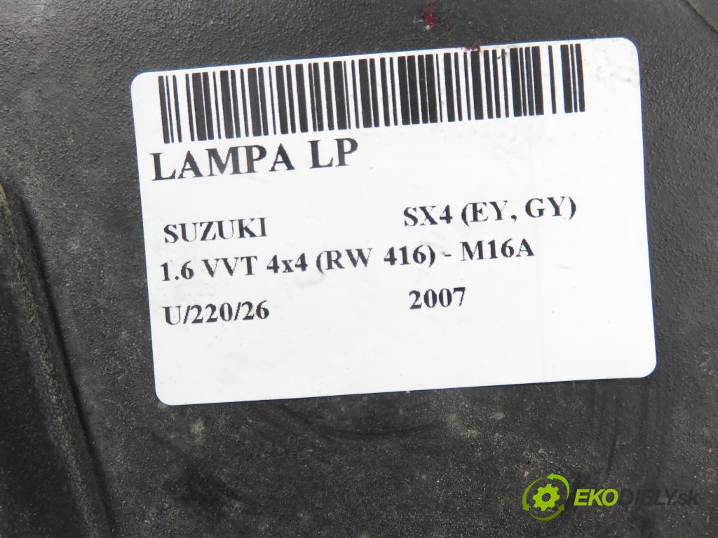SUZUKI SX4 (EY, GY) CROSSOVER 2007 79,00 1.6 VVT 4x4 (RW 416) 107 - M16A 1586,00 Svetlo LP 10016684