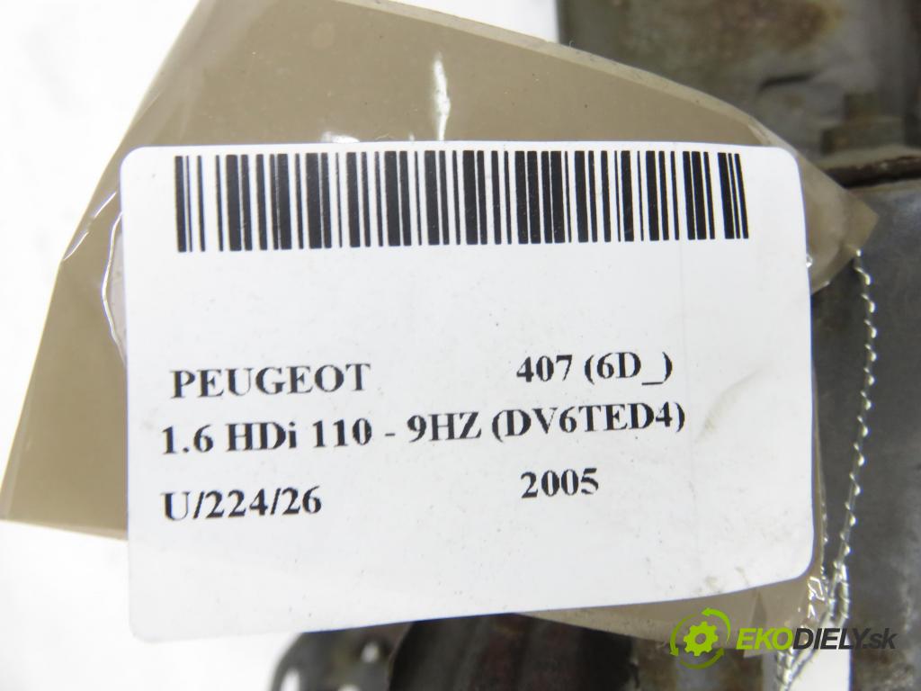 PEUGEOT 407 (6D_) SEDAN 2005 80,00 1.6 HDi 110 - 9HZ (DV6TED4) 1560,00 výztuha PŘEDNÍ