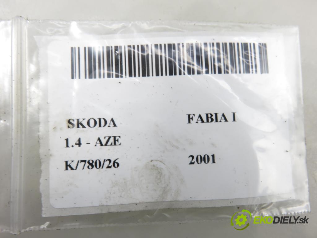 SKODA FABIA I (6Y2) HB 2001 44,00 1.4 MPi 60 - AZE 1397,00 lišta vstřikovací 5WS02620 ; 047906031C ; 5WS02560 (Vstřikovací lišta)
