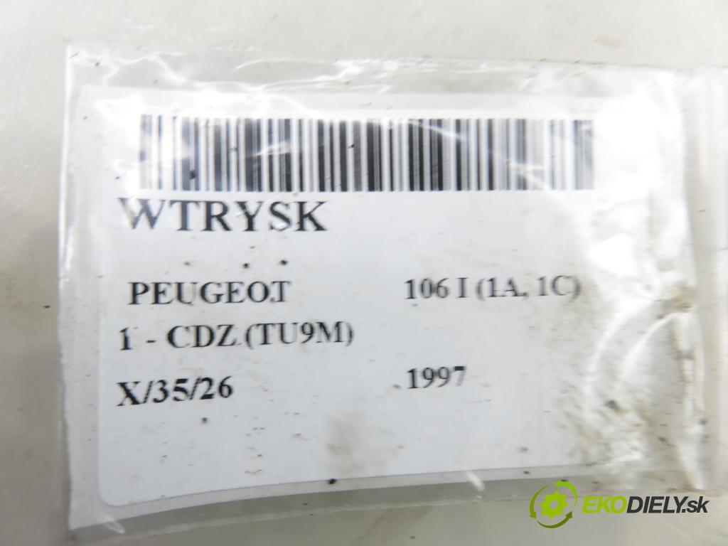 PEUGEOT 106 I (1A, 1C) HB 1997 37,00 1 - CDZ (TU9M) 954,00 Vstrek 0438201531 ; 0132008602