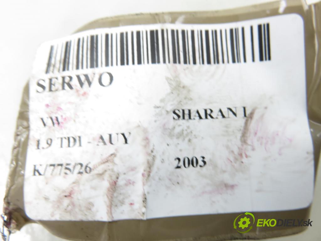 VW SHARAN (7M8, 7M9, 7M6) MINIVAN 2003 85,00 1.9 TDI PD 115 - AUY 1896,00 Posilovač 7M3612100D ; YM212B195CB ; 03775728014 (Servočerpadlo)