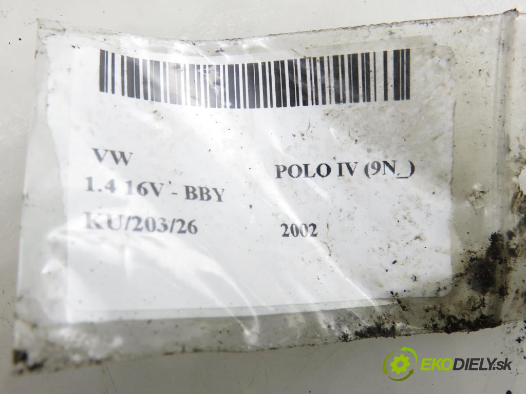 VW POLO (9N_) HB 2002 55,00 1.4 16V 75 - BBY 1390,00 Štartér S0032 (Štartér)