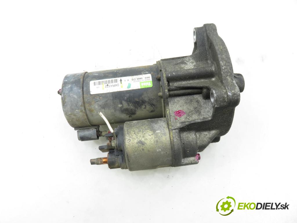 PEUGEOT 206 liftback (2A/C) HB 2000 55,00 1.4 i 75 - KFX 1361,00 Štartér D6RA572 (Štartér)
