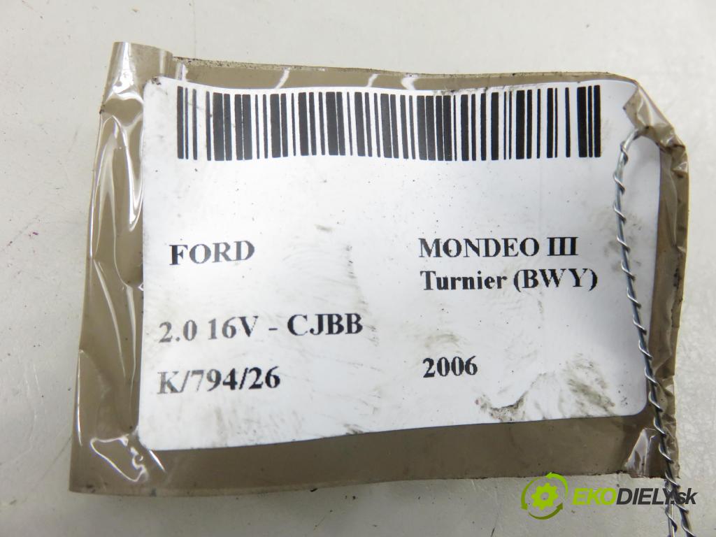 FORD MONDEO III Turnier (BWY) KOMBI 2006 107,00 2.0 16V - CJBB 1999,00 škrtíci klapka 1S7G9E926HE (Škrticí klapka)