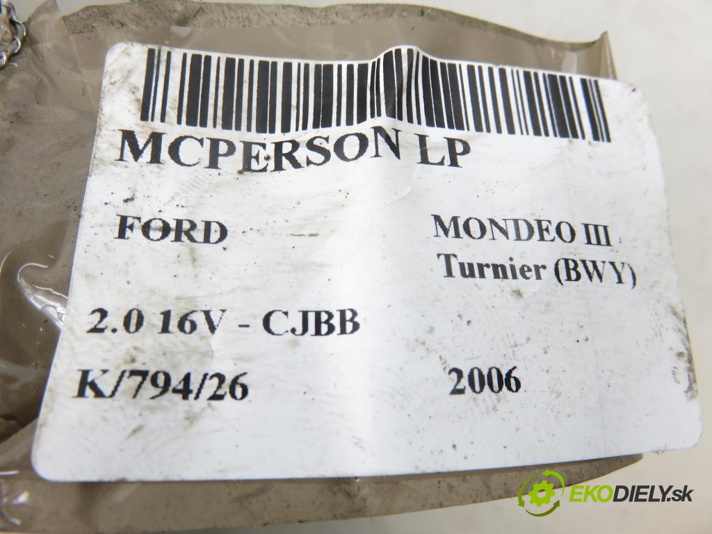 FORD MONDEO III Turnier (BWY) KOMBI 2006 107,00 2.0 16V - CJBB 1999,00 MCPERSON LP AGG118MT