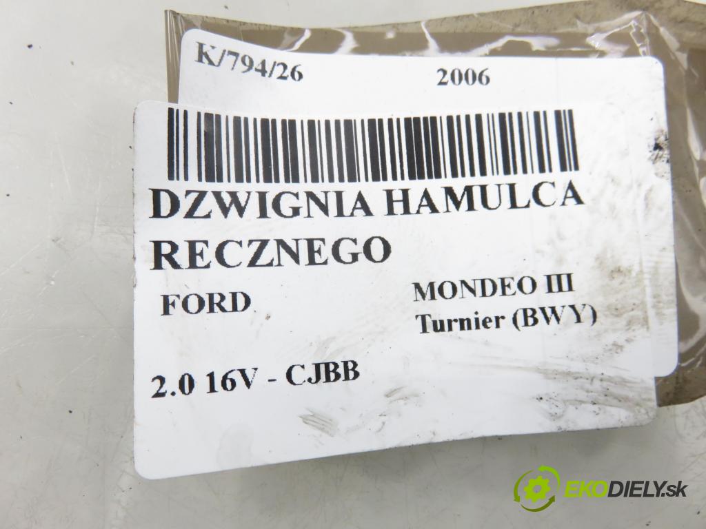 FORD MONDEO III Turnier (BWY) KOMBI 2006 107,00 2.0 16V - CJBB 1999,00 PÁKA: brzdy MANUÁL 4S712780CB