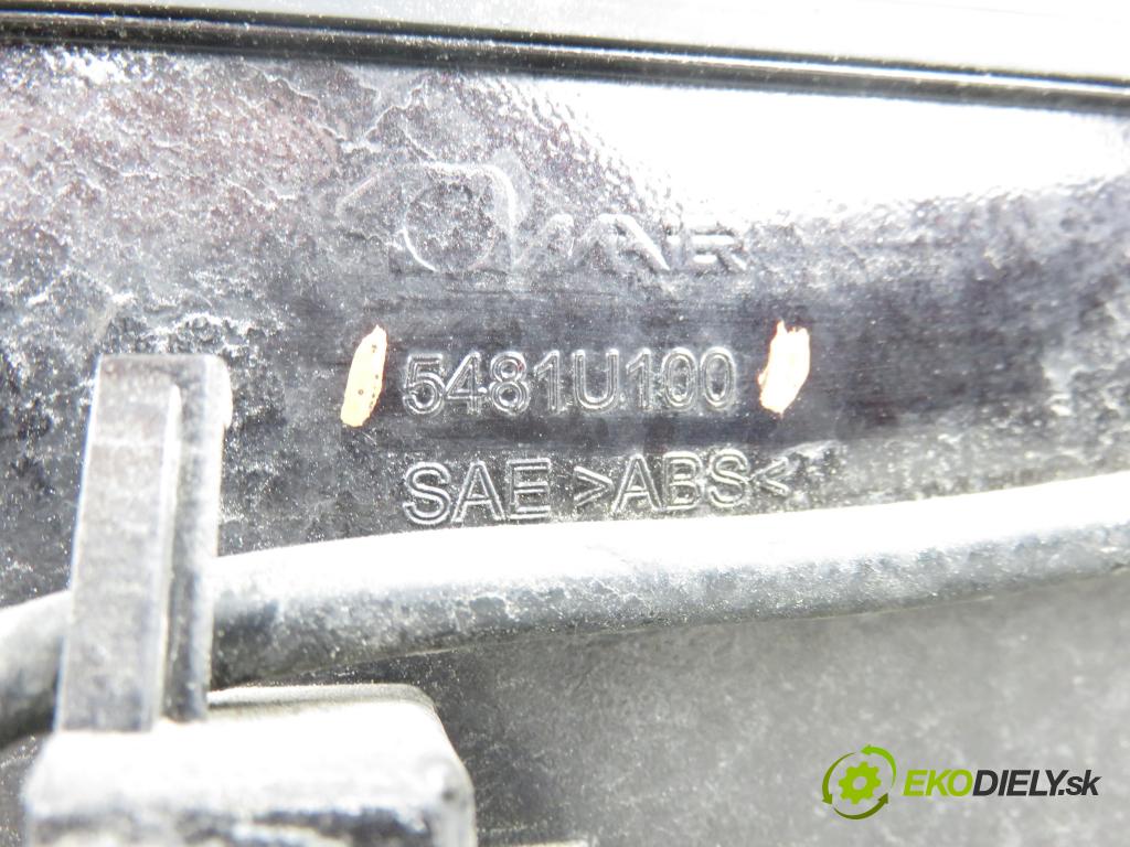 NISSAN QASHQAI II (J11, J11_) CROSSOVER 2015 85,00 1.2 DIG-T - HR12DDT 1197,00 Zadné čelo dverí kufor 5481U100