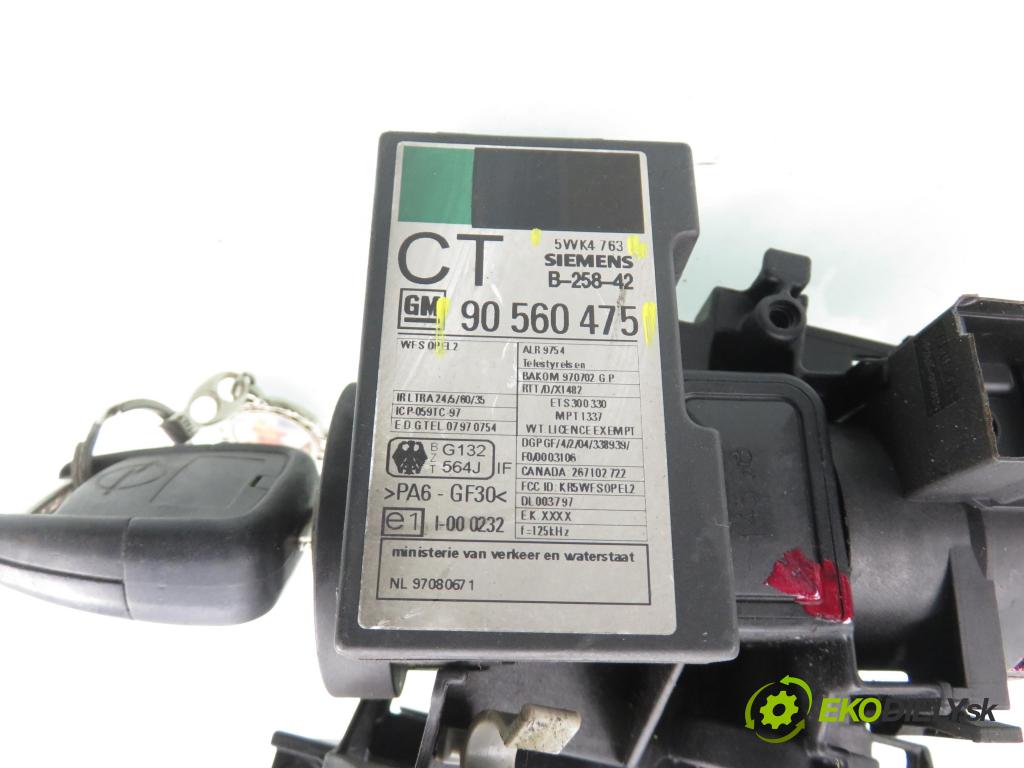 OPEL ASTRA G Kombi (T98) KOMBI 1999 74,00 1.6 16V - Z 16 XE 1598,00 spinačka 90589313 ; 5WK4763 ; 90560475 (Spínacia skrinka)