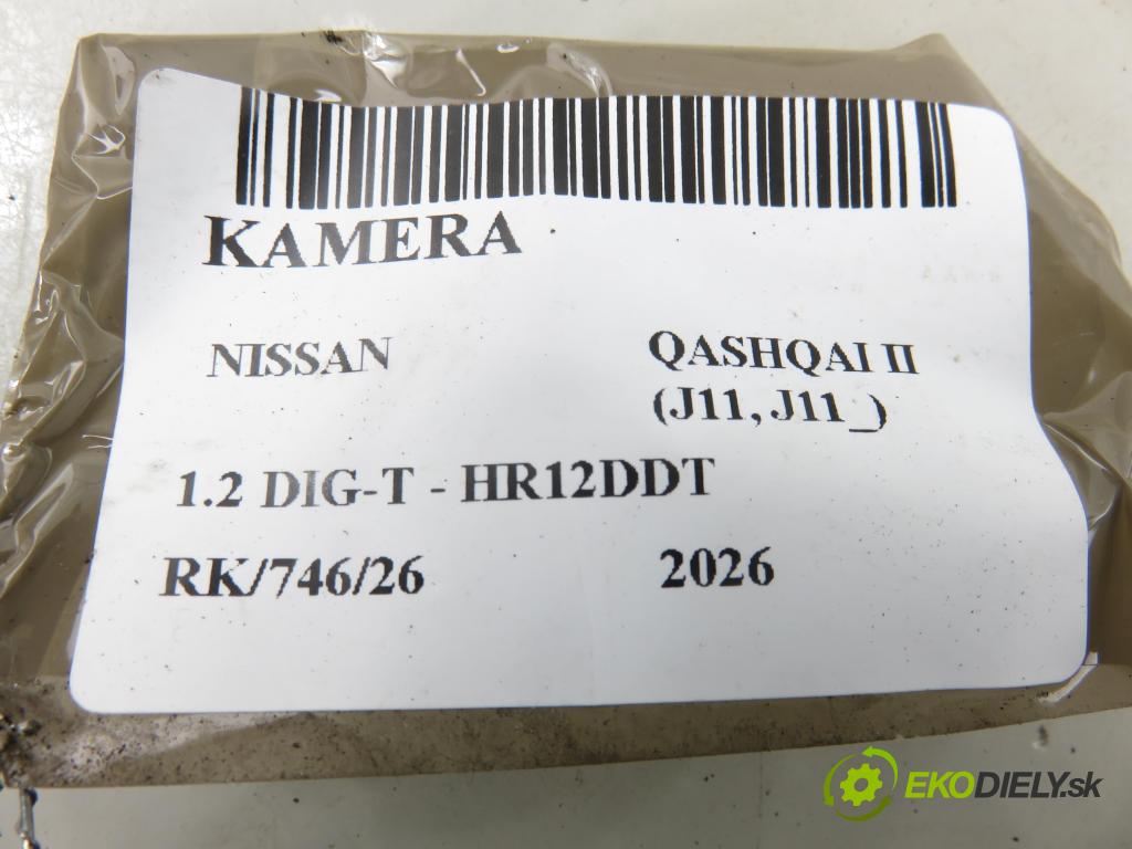 NISSAN QASHQAI II (J11, J11_) CROSSOVER 2015 85,00 1.2 DIG-T - HR12DDT 1197,00 KAMERA