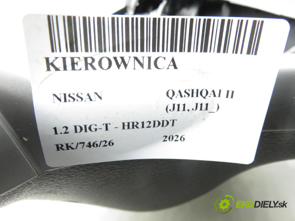 NISSAN QASHQAI II (J11, J11_) CROSSOVER 2015 85,00 1.2 DIG-T - HR12DDT 1197,00 Volant 484304EM5B (Volant)