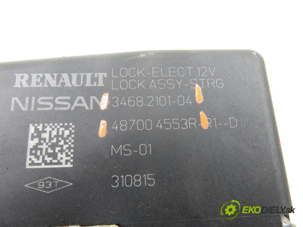 NISSAN QASHQAI II (J11, J11_) CROSSOVER 2015 85,00 1.2 DIG-T - HR12DDT 1197,00 blokáda tyče volantu 3468210104 ; 487004553R