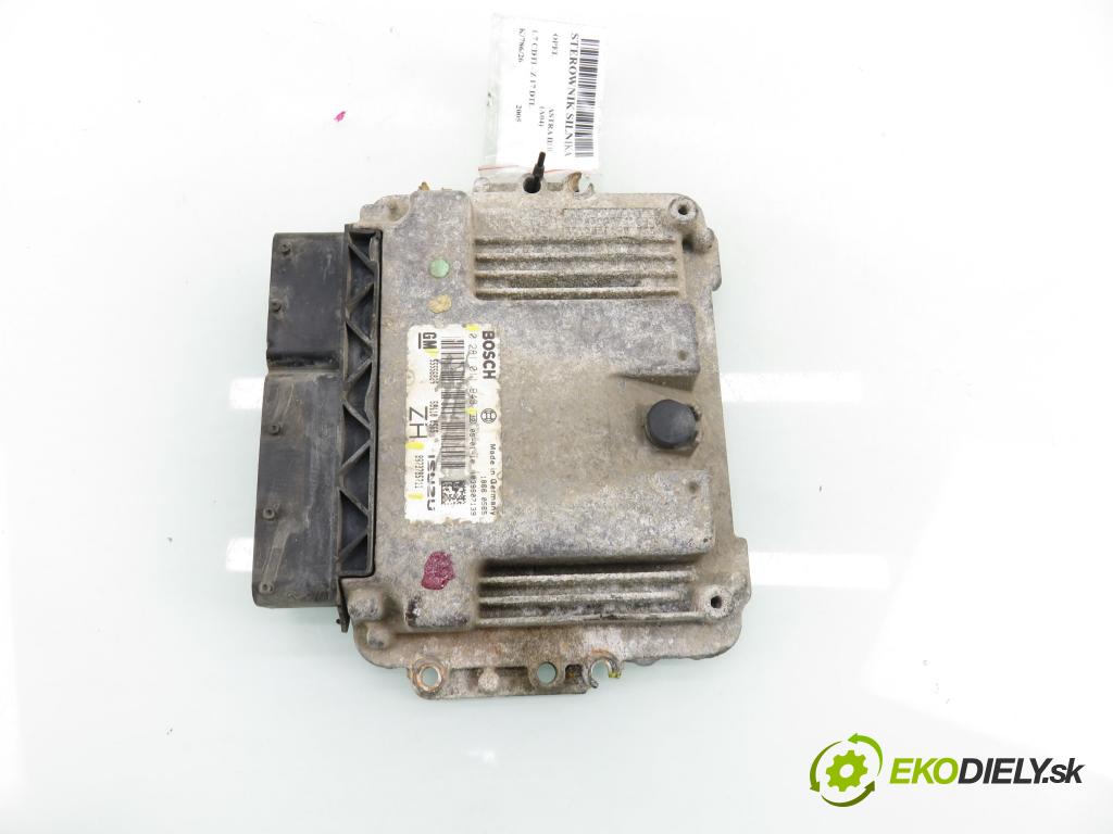 OPEL ASTRA H (A04) HB 2005 59,00 1.7 CDTI - Z 17 DTL 1686,00 Riadiaca jednotka Motor 55556829ZH ; 8973785711 ; 0281011943