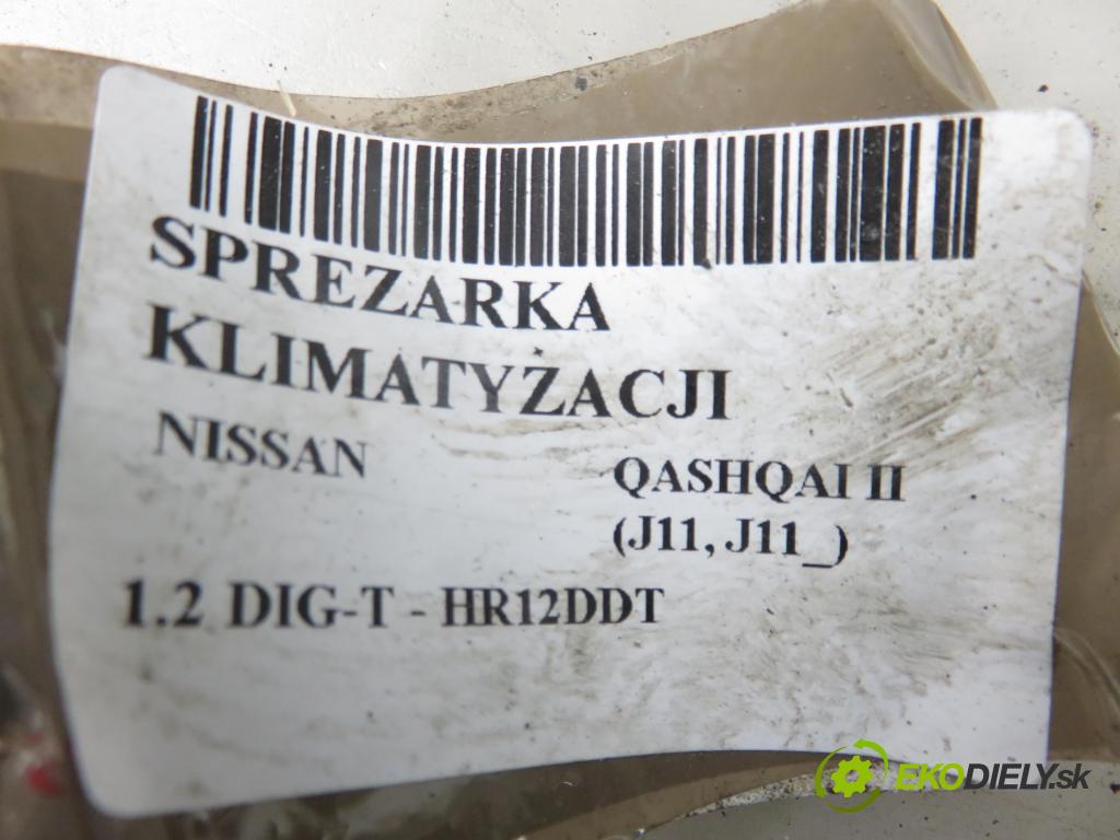 NISSAN QASHQAI II (J11, J11_) CROSSOVER 2015 85,00 1.2 DIG-T - HR12DDT 1197,00 KOMPRESOR: klimatizácie 926004EB0A (Kompresor klimatizácie)