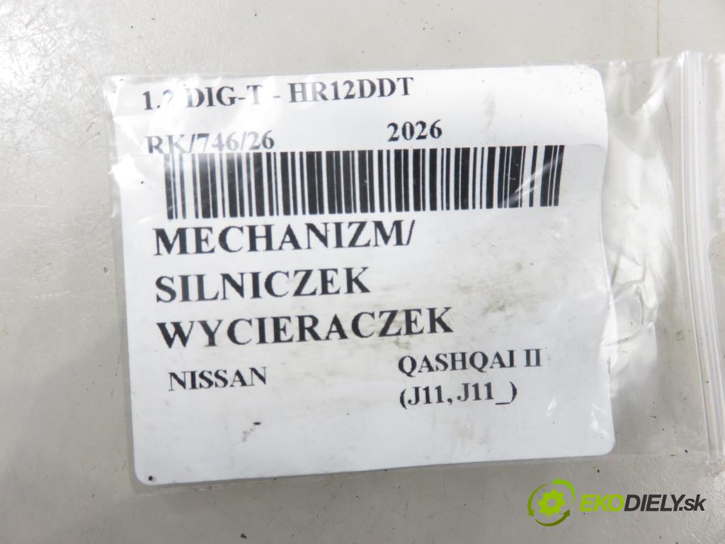 NISSAN QASHQAI II (J11, J11_) CROSSOVER 2015 85,00 1.2 DIG-T - HR12DDT 1197,00 Motorček stieračov 5503C004
