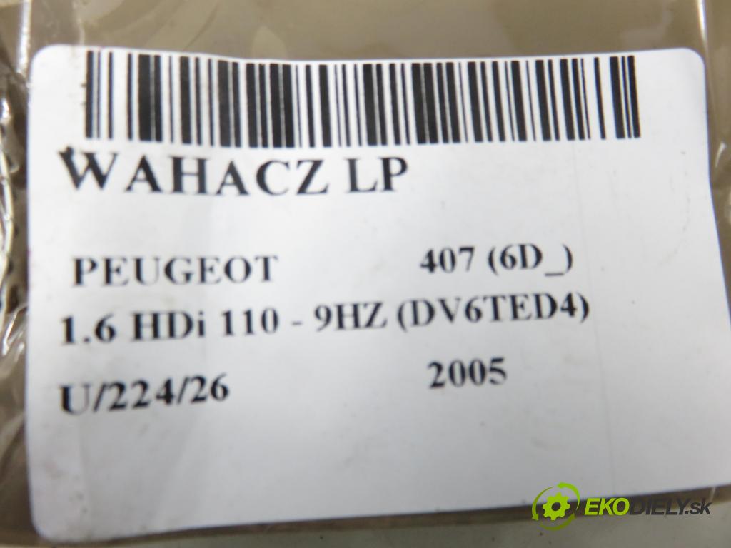 PEUGEOT 407 (6D_) SEDAN 2005 80,00 1.6 HDi 110 - 9HZ (DV6TED4) 1560,00 Rameno LP 9644552280G
