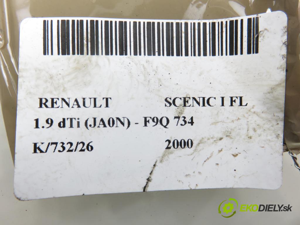 RENAULT SCENIC I (JA0/1_) MINIVAN 2000 72,00 1.9 dTi (JA0N) - F9Q 734 1870,00 náboj LT ABS