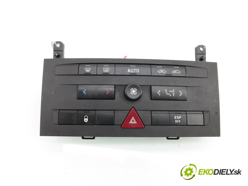 PEUGEOT 407 (6D_) SEDAN 2005 80,00 1.6 HDi 110 - 9HZ (DV6TED4) 1560,00 Panel topení KLIMATRONIK 6451VC00 ; VP4PUH18C612HH