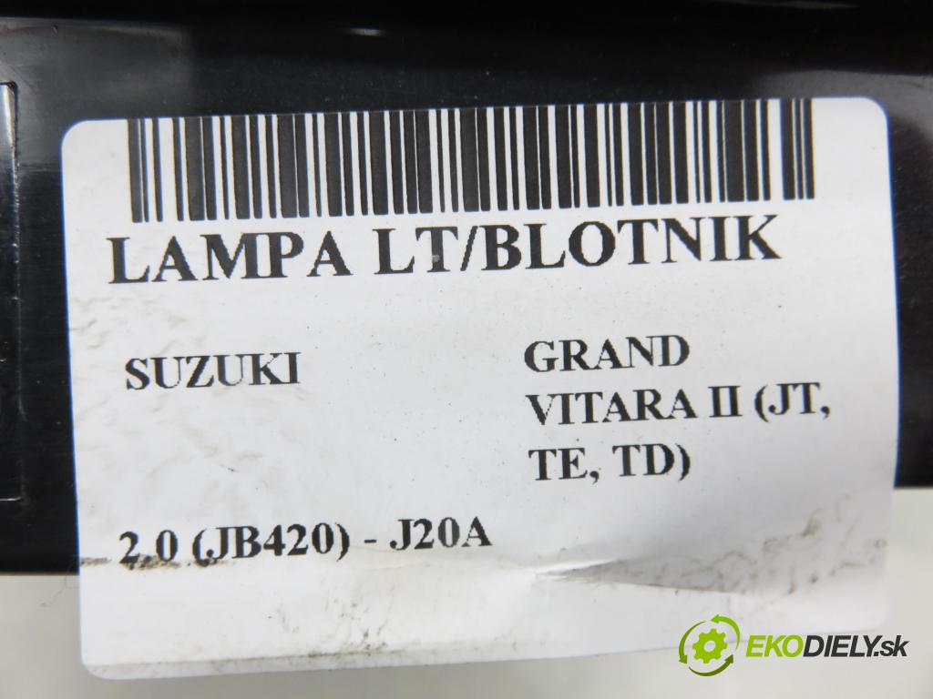 SUZUKI GRAND VITARA II (JT, TE, TD) SUV 2009 103,00 2.0 (JB420) - J20A 1995,00 Svetlo ľavé zadné