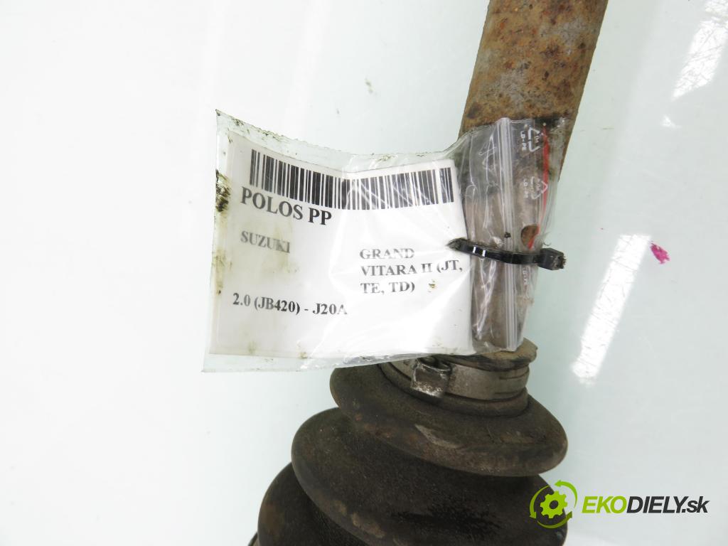 SUZUKI GRAND VITARA II (JT, TE, TD) SUV 2009 103,00 2.0 (JB420) - J20A 1995,00 Poloos PP