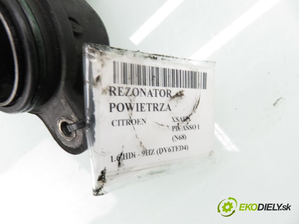CITROEN XSARA PICASSO (N68) MINIVAN 2005 80,00 1.6 HDi - 9HZ (DV6TED4) 1560,00 rezonátor vzduchu 9653777580