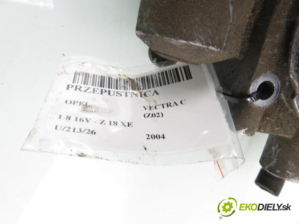 OPEL VECTRA C (Z02) SEDAN 2004 90,00 1.8 16V - Z 18 XE 1796,00 škrtíci klapka 09128518 ; 5WS91703 (Škrticí klapka)