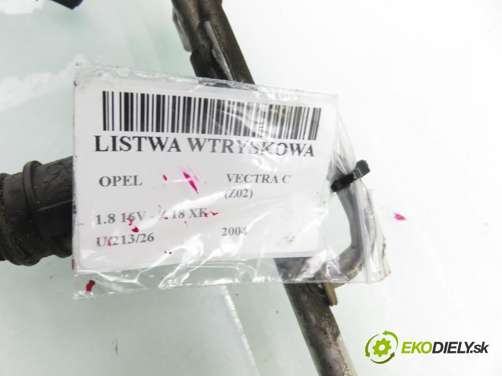 OPEL VECTRA C (Z02) SEDAN 2004 90,00 1.8 16V 122 - Z 18 XE 1796,00 Lišta vstrekovacia 5WK93151 ; 90536149 (Vstrekovacia lišta)