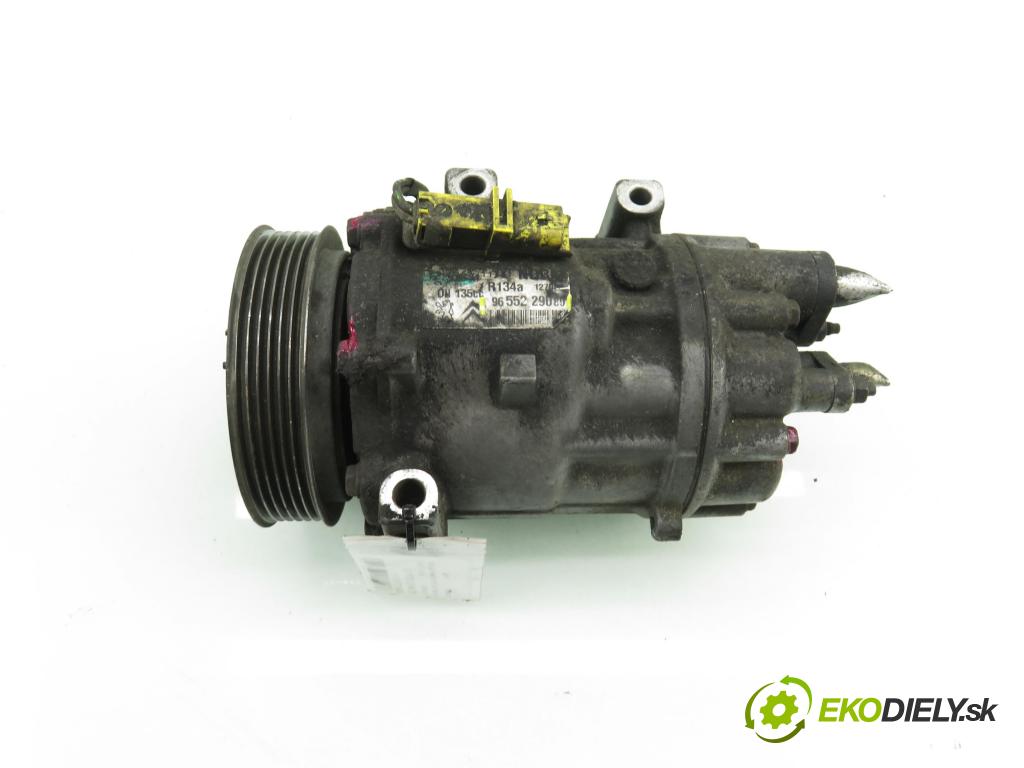 CITROEN C8 (EA_, EB_) MINIVAN 2007 100,00 2.0 HDi 135 - RHR (DW10BTED4) 1997,00 KOMPRESOR: klimatizácie 9655229080 (Kompresor klimatizácie)