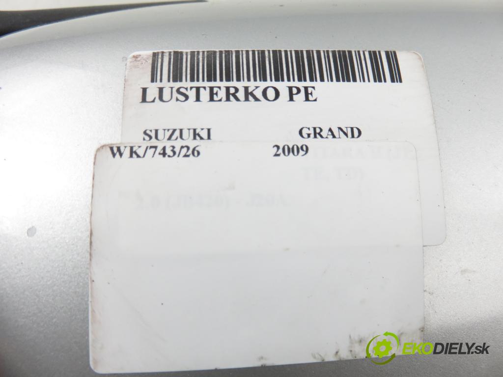 SUZUKI GRAND VITARA II (JT, TE, TD) SUV 2009 103,00 2.0 (JB420) - J20A 1995,00 Spätné zrkadlo