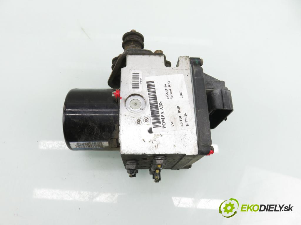 VW PASSAT B6 Variant (3C5) KOMBI 2007 125,00 2.0 TDI - BMR 1968,00 pumpa ABS 3C0614109A ; 16420302A ; 16420502 (Pumpa ABS)