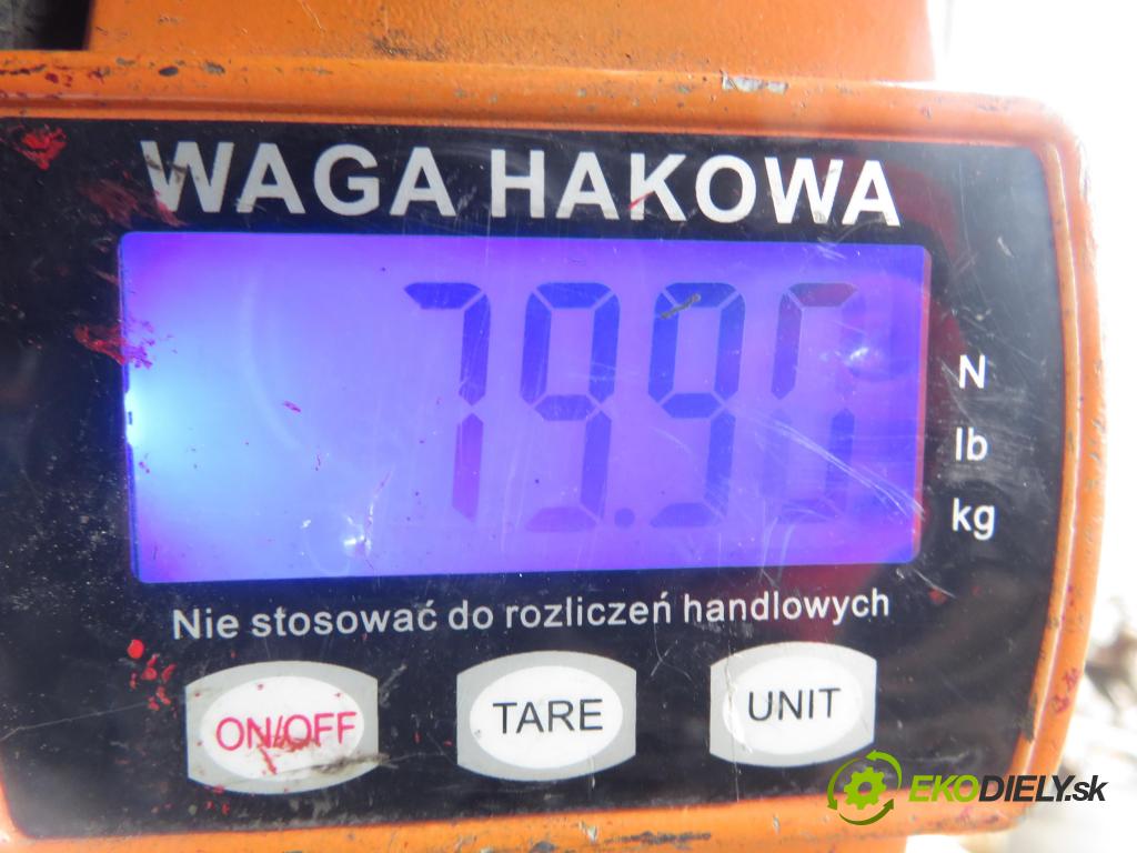 CITROEN BERLINGO / BERLINGO FIRST nadwozie wielkoprzestrzenne (MPV) KOMBIVAN 2001 51,00 1.9 D - WJY (DW8B) 1868,00 Výstuha zadná 