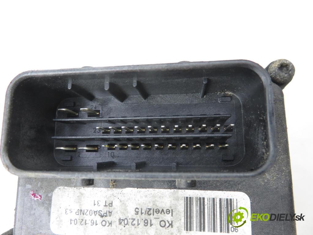 PEUGEOT 407 SW (6E_) KOMBI 2006 80,00 1.6 HDi 110 - 9HZ (DV6TED4) 1560,00 Pumpa ABS S118676001K ; 9657462080 ; 15732101 (Pumpa ABS)