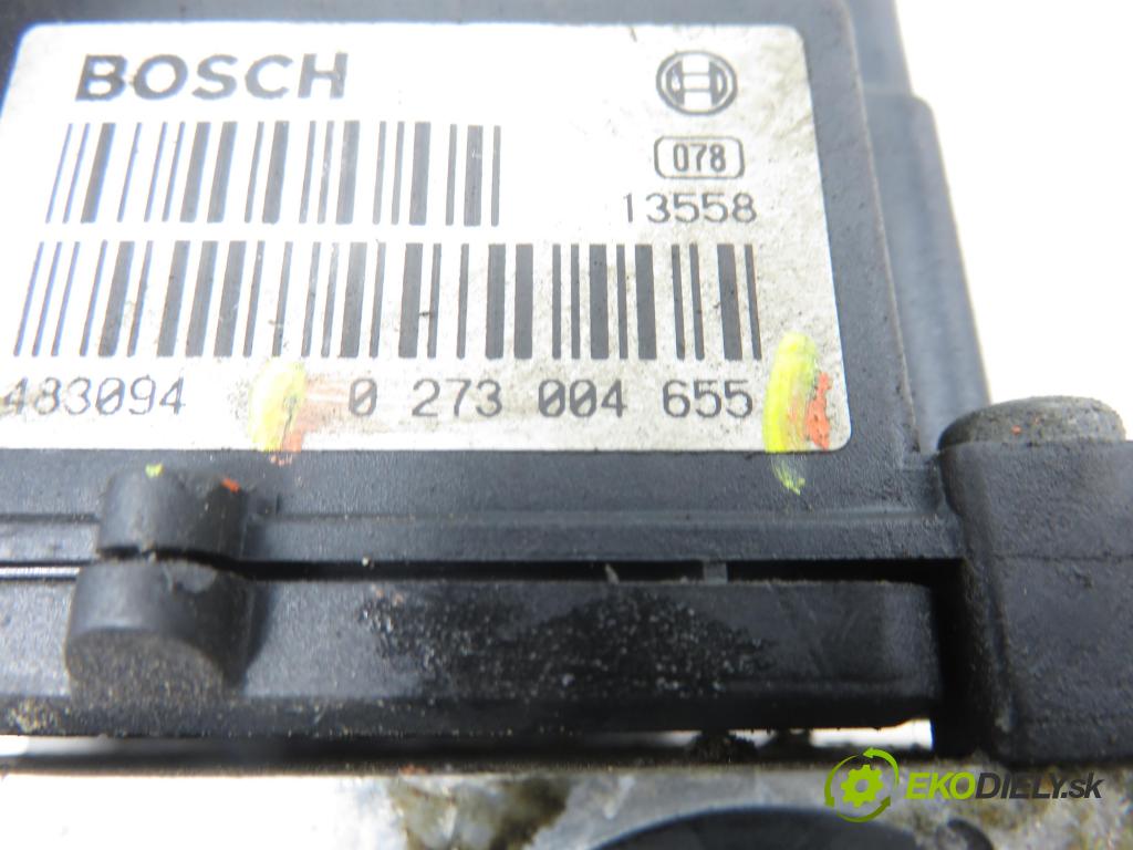 OPEL MERIVA A nadwozie wielkoprzestrzenne (MPV) (X03) HB 2004 74,00 1.7 CDTI 100 - Z 17 DTH 1686,00 Pumpa ABS 0273004655 ; 93388792YE ; 0265220658 (Pumpa ABS)