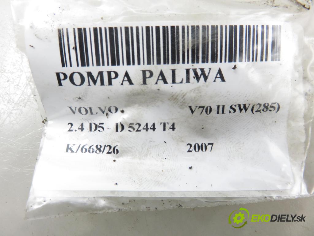 VOLVO V70 II SW (285) KOMBI 2007 136,00 2.4 D5 - D 5244 T4 2400,00 Pumpa paliva 30792518 ; 0580303065
