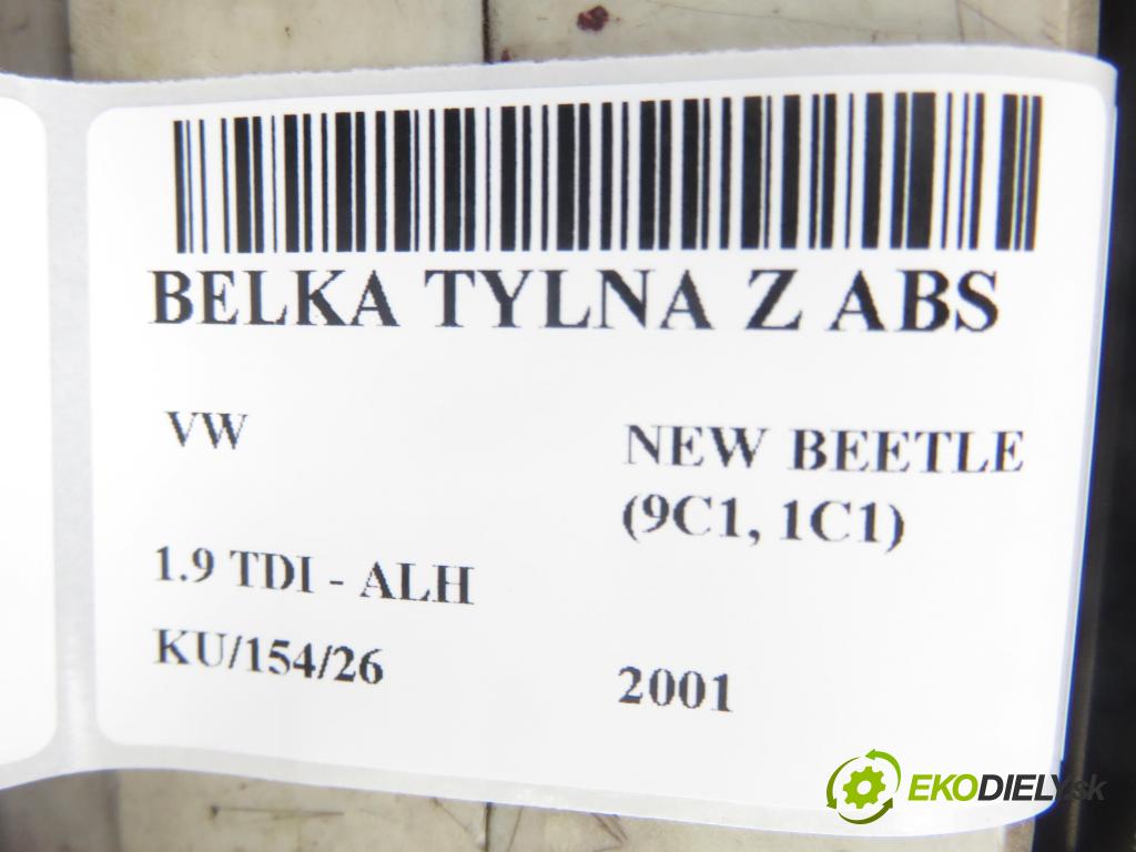 VW NEW BEETLE (9C1, 1C1) HB 2001 66,00 1.9 TDI 90 - ALH 1896,00 Výstuha zadná ABS 1J0500041HA