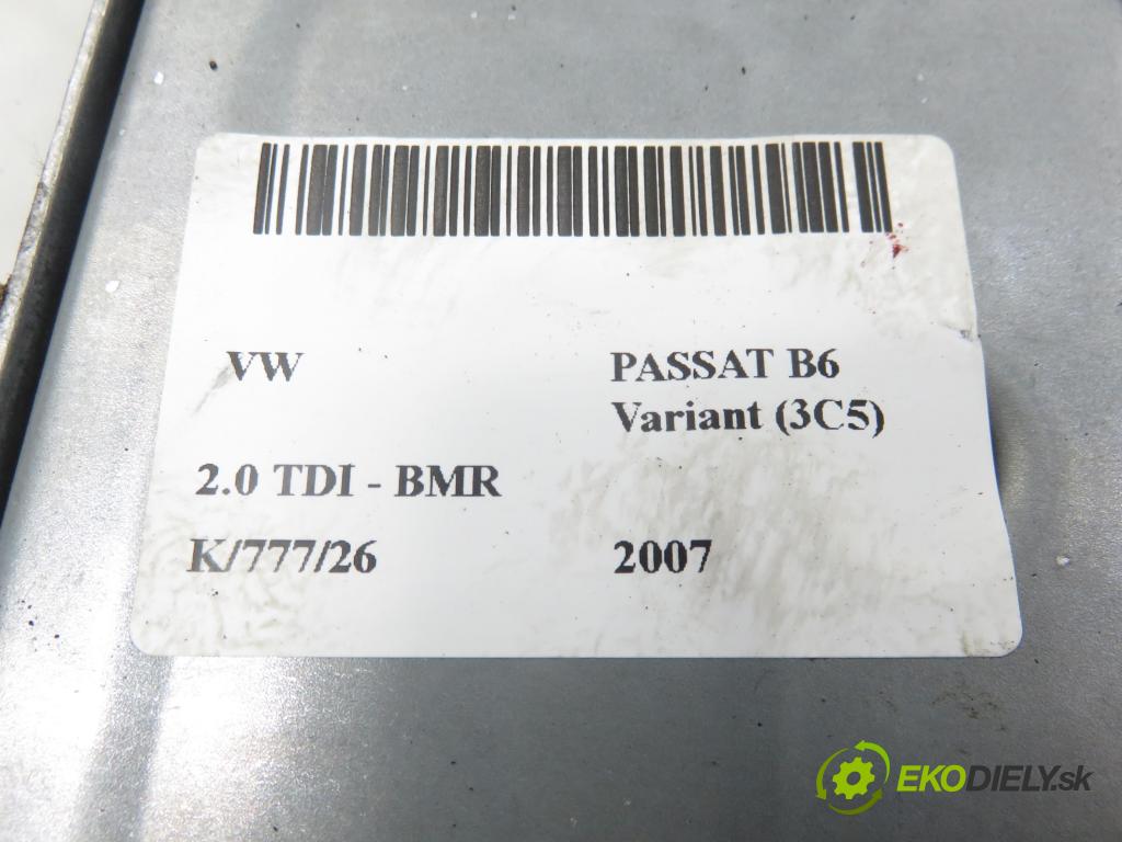 VW PASSAT B6 Variant (3C5) KOMBI 2007 125,00 2.0 TDI - BMR 1968,00 Riadiaca jednotka brzdy MANUÁLNY: 3C0907801E ; 16421001A