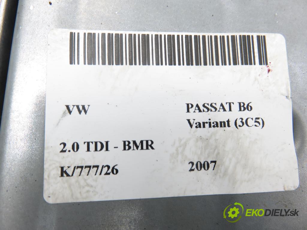 VW PASSAT B6 Variant (3C5) KOMBI 2007 125,00 2.0 TDI - BMR 1968,00 Riadiaca jednotka brzdy MANUÁLNY: 3C0907801E ; 16421001A