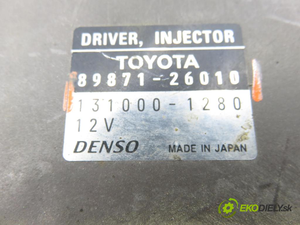 TOYOTA RAV 4 II (_A2_) SUV 2005 85,00 2.0 D-4D 4WD 116 - 1CD-FTV 1995,00 Riadiaca jednotka vstreku 8987126010 ; 1310001280