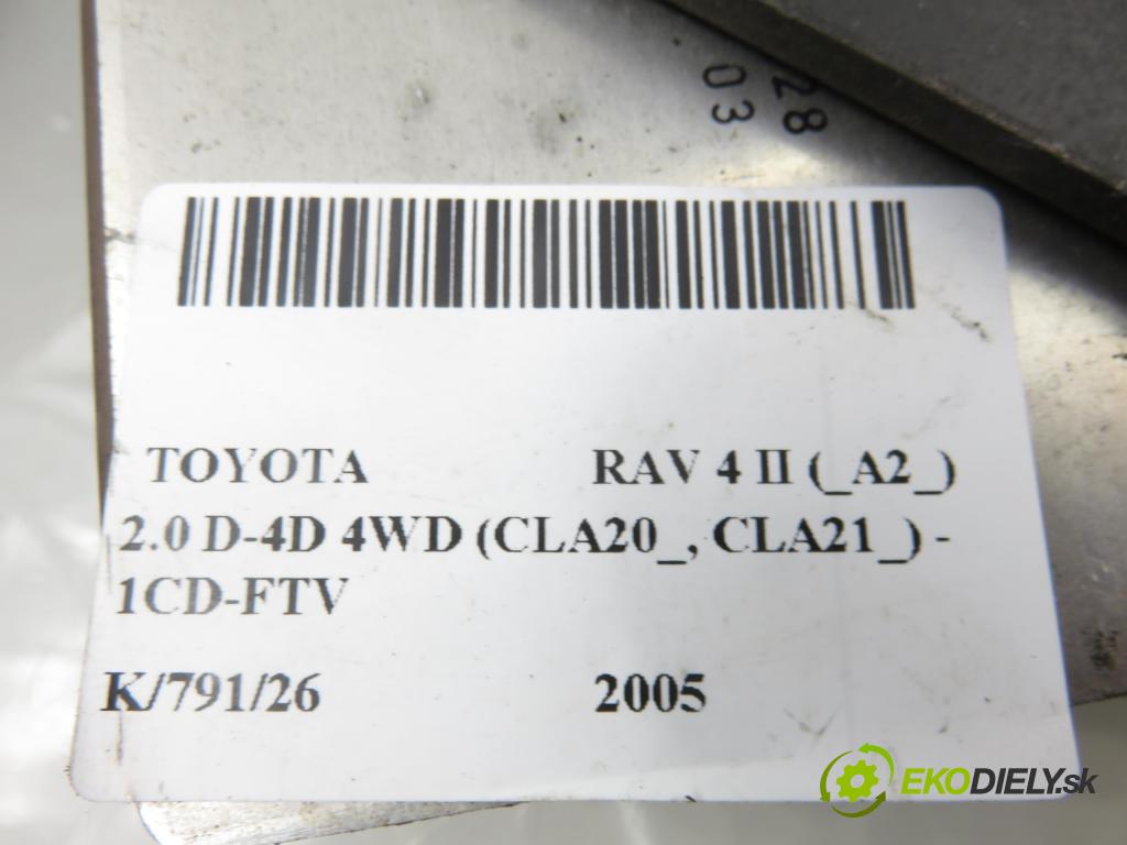 TOYOTA RAV 4 II (_A2_) SUV 2005 85,00 2.0 D-4D 4WD 116 - 1CD-FTV 1995,00 Riadiaca jednotka vstreku 8987126010 ; 1310001280