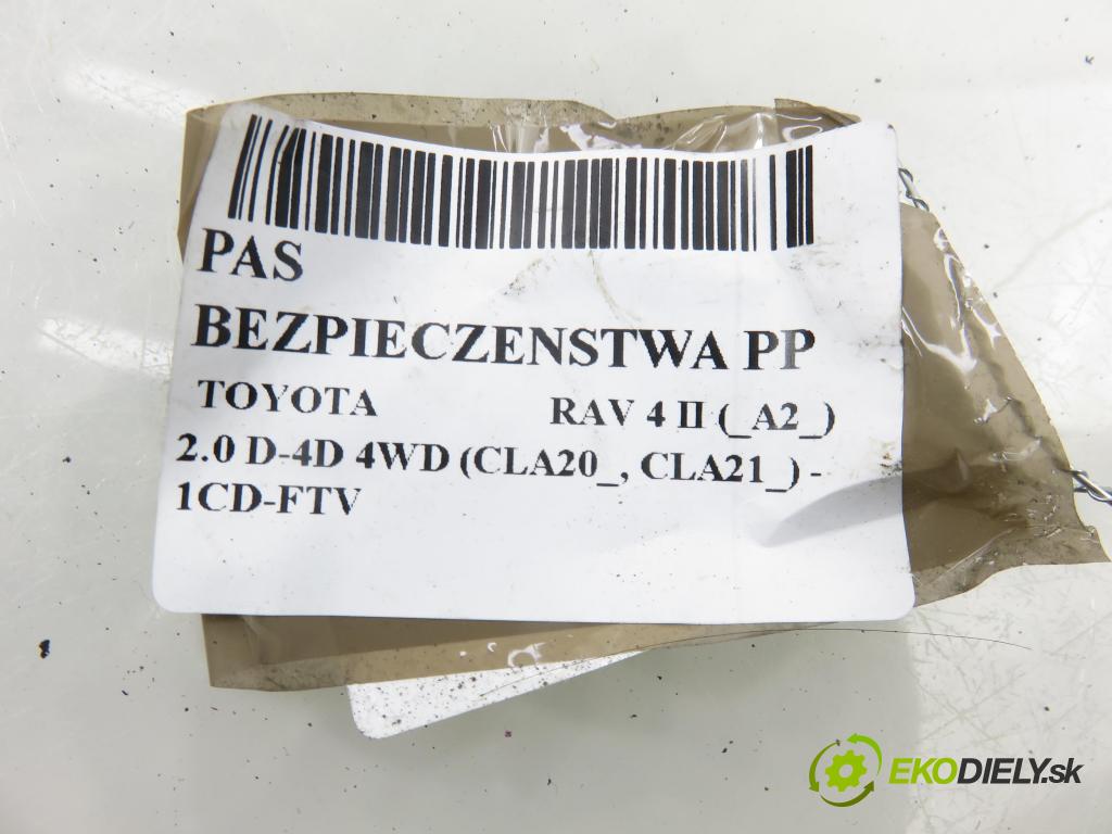 TOYOTA RAV 4 II (_A2_) SUV 2005 85,00 2.0 D-4D 4WD 116 - 1CD-FTV 1995,00 držák BEZPEČNOST PP 7L7040P