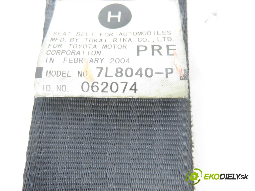 TOYOTA RAV 4 II (_A2_) SUV 2005 85,00 2.0 D-4D 4WD 116 - 1CD-FTV 1995,00 Držiak bezpečnostný LP 7L8040P