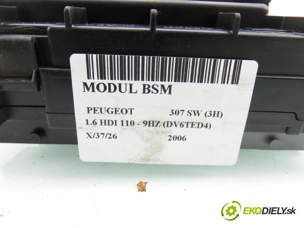 PEUGEOT 307 SW (3H) KOMBI 2006 80,00 1.6 HDI 110 - 9HZ (DV6TED4) 1560,00 MODUL BSM 9661087080 ; S11149502
