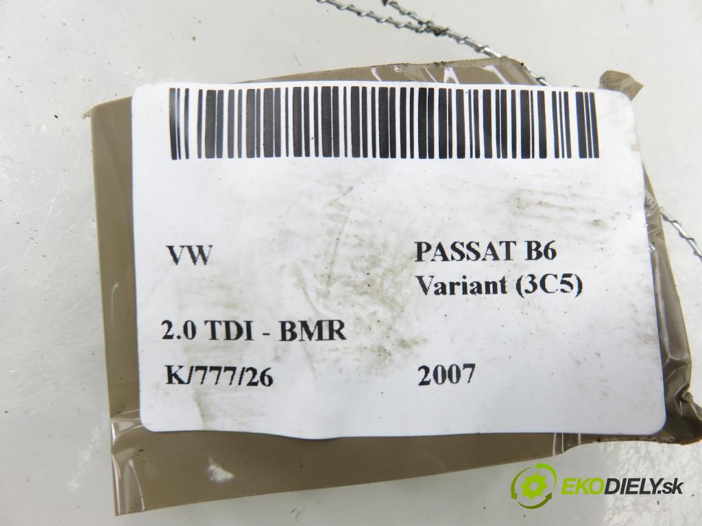 VW PASSAT B6 Variant (3C5) KOMBI 2007 125,00 2.0 TDI - BMR 1968,00 Rúra intercoolera turba 3C0145840D