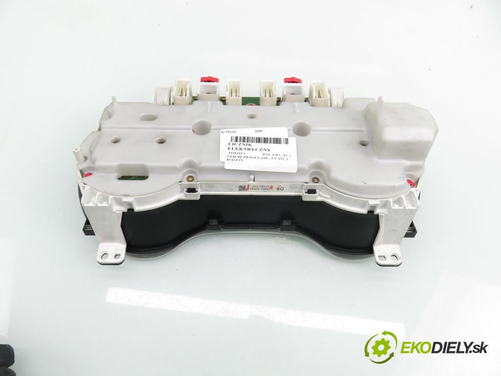 TOYOTA RAV 4 II (_A2_) SUV 2005 85,00 2.0 D-4D 4WD 116 - 1CD-FTV 1995,00 Prístrojovka elektrický 1575202791 ; 8380042A60