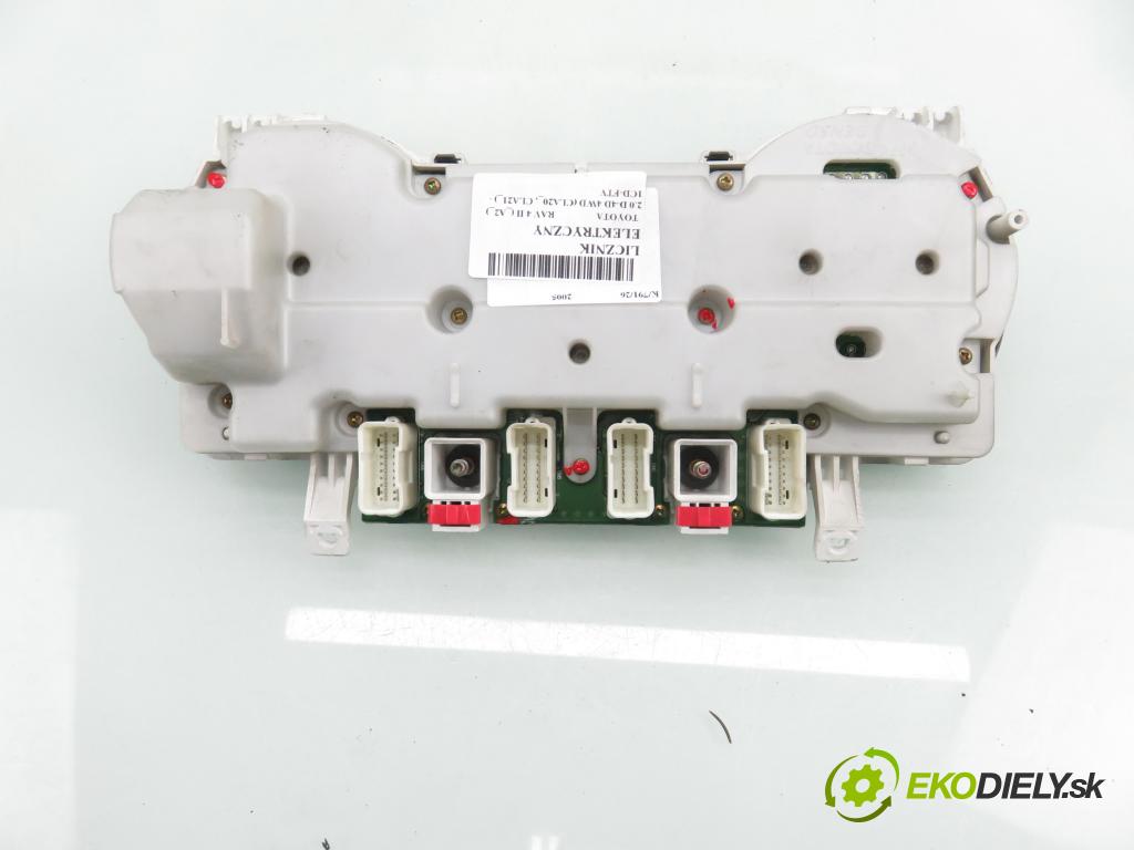 TOYOTA RAV 4 II (_A2_) SUV 2005 85,00 2.0 D-4D 4WD 116 - 1CD-FTV 1995,00 Prístrojovka elektrický 1575202791 ; 8380042A60