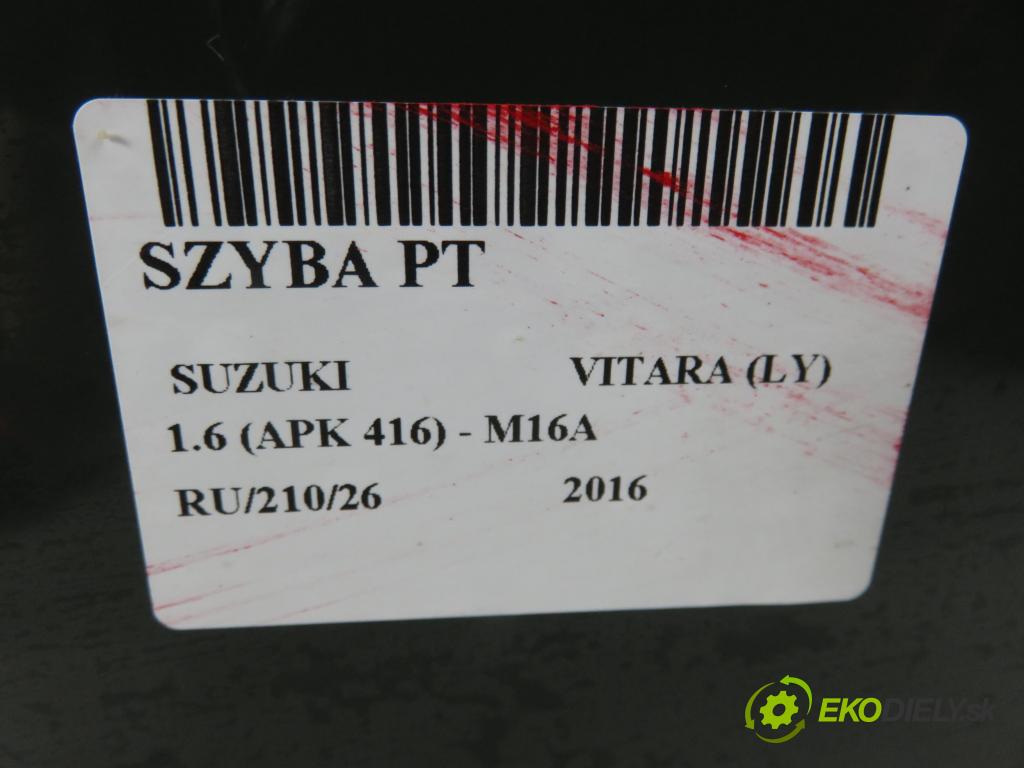 SUZUKI VITARA (LY) CROSSOVER 2016 0,00 1.6 (APK 416) - M16A 1586,00 Okno pravé zadné