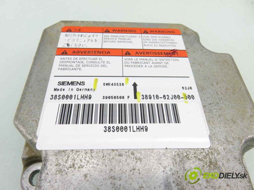 SUZUKI SWIFT III (MZ, EZ) HB 2006 68,00 1.3 4x4 (RS 413) - M13A 1328,00 MODUL air BAG 5WK43538 ; 3891062J00
