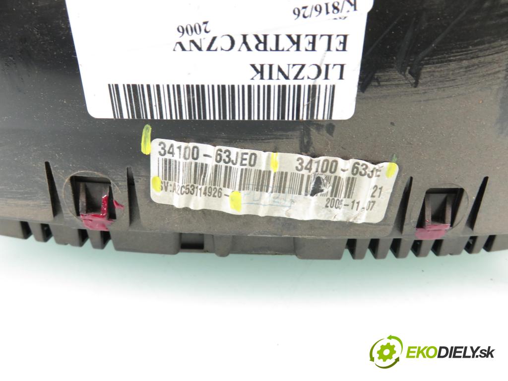 SUZUKI SWIFT III (MZ, EZ) HB 2006 68,00 1.3 4x4 (RS 413) - M13A 1328,00 Prístrojovka elektrický 3410063JE0 ; 3410063JE ; A2C53114926